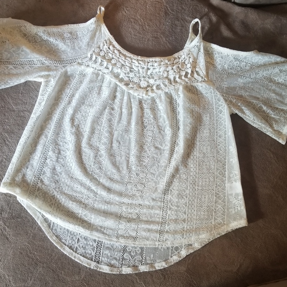 Dressier sheer top